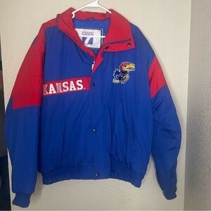 Vintage logo 7 University of Kansas Jacket XL